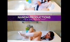Bathtub Masturbation with White Socks_MP4 1080p