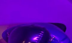 Gagged and riding my fav toy