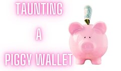 Taunting A Piggy Wallet