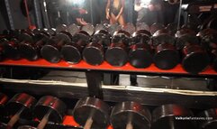 How Heavy Can She Curl?