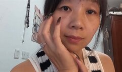 Asian Sexy Model Black Hand Lover
