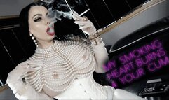MY SMOKING HEART BURNS FOR YOUR CUM