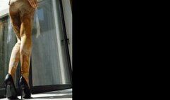 Sheer Pantyhose under Sheer Leggings