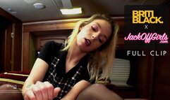 Briti Black Edging & Blowjob Session! (Full Clip)