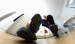 King Henry and His Friends Trample and Humiliate Slaves 360VR