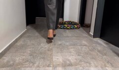 You must drink the orange juice from my feet Goddess kalinda