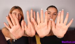 Comparing Our Pretty Hands - HD MP4