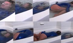 Presley Leotard in Water Combo HD MP4