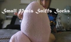 SMALL PENIS SNIFFS SOCKS mp4