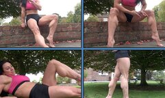 Gabby's Huge Calves Part 2