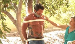 Tied To A Tree, Gunnar Starts To Feel The Heat, Luckily Lena Shelby Is There To Ice Him Down!