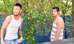 TWO COCKS FOR ALL THE BIMBO'S HOLES