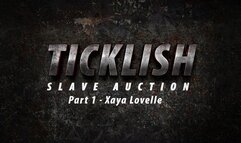 Ticklish Slave Auction - Part 1 - Xaya Lovelle