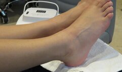 Pedicure Voyeur with Bianca Bangs - MP4 (HD1080p)