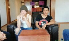 Ticklish Foot Worship Of Two Cute Twinks