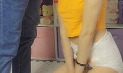 Belle Blowjob and Facial