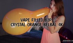 Vape Filled B2P Crystal Orange Belbal 4K