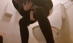 Compilation of piss and fart videos in public toilets 4K