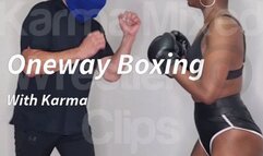 Oneway Boxing Karma vs The Masked Man