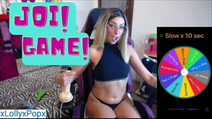 Joi Porn Game - JOI Game - WHEEL Challenge