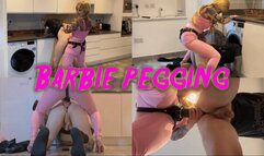 Barbie Pegging Pervert Ken with Mistress Patricia and Maz Morbid