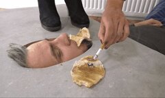 Disgusting slave meal for the helpless loser (small version)