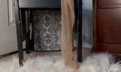 Sensational Feet Model: Exquisite Beauty Layered in Pantyhose