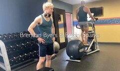 Unwanted Room Service (Bondage, Foot Dom, Ballbusting, Cumshots, Post-Orgasm) with Brendan Byers & Rocky Sparks