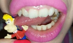 I lick a small man - fast speed version