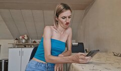 An itchy nose requires constant attention