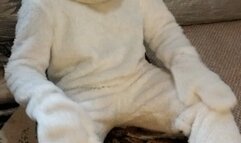 Easter Bunny Edging and Cumshot