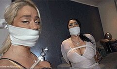 RaRa & Daisy in: Buxom, Fine Art Connoisseurs Came Home Early & Caught the Robber in the Act - Who Tied Them Up & Finished! (Ultra-Cut) (WMV)