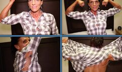 Danni Destroys Her Shirt!