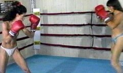 Competitive Female Boxing - Lois and Ziggy