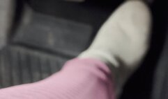 Cassandra takes us for a small drive after getting the SUV finally started