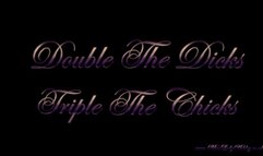 Double The Dicks Triple The Chicks
