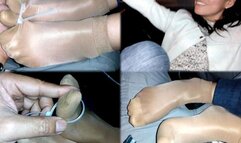 Lunacious zip and nylon toe tied! - MOV