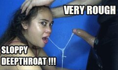 DEEP THROAT SPIT FETISH 230808H SARAI THROAT FUCKING CROUCHED IN LOW STOOL SD MP4