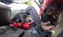 Driving & Stalling the 1962 Jeep Barefoot