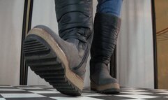 These brutal soles quickly overstrain a small cock - Cam 2