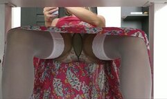 Wear white stockings over your tan pantyhose MP4 HD 720p