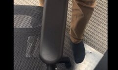 Yazz office feet most requested dares