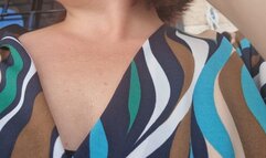 Farts on the street among people 4K