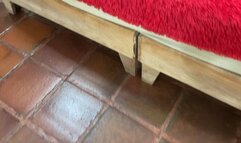 Balbina itchy feet and legs fantasy in the bed