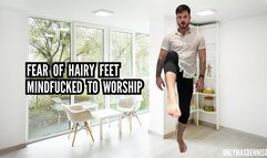 Fear of hairy feet mindfucked to worship JOI