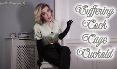 Suffering Cock Cage Cuckold