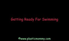 Getting Ready For Swimming