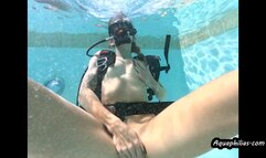 Aquaphilias- Mya Pleasure- SCUBA Bailout Masturbation