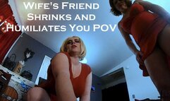 Wife's Friend Shrinks and Humiliates You POV - A Giantess Shrinking Fantasy With Evangeline von Winter and Jane Judge