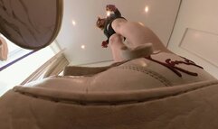 Louisa and her threatening Sneakers 4K VR360